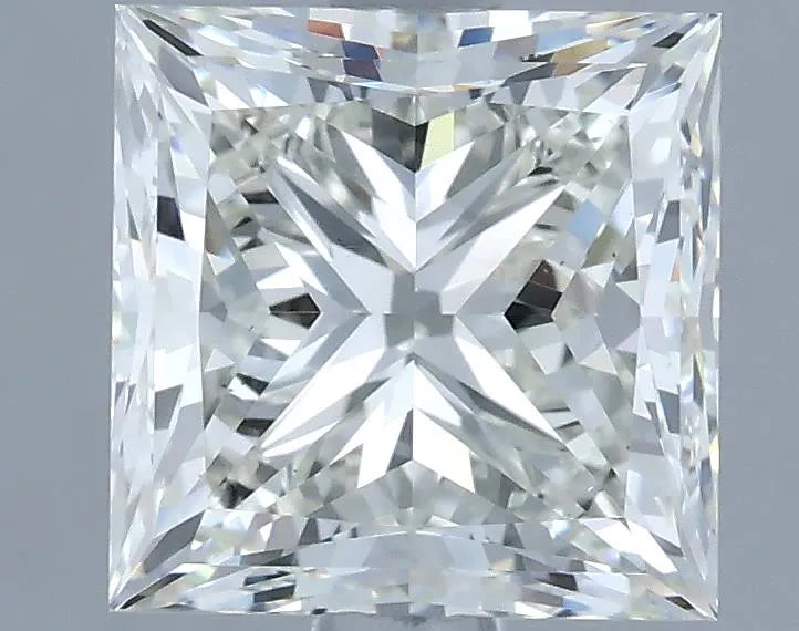 2.50ct Princess Natural Diamond (Colour I, Clarity VS2, Cut VG, IGI Certified)